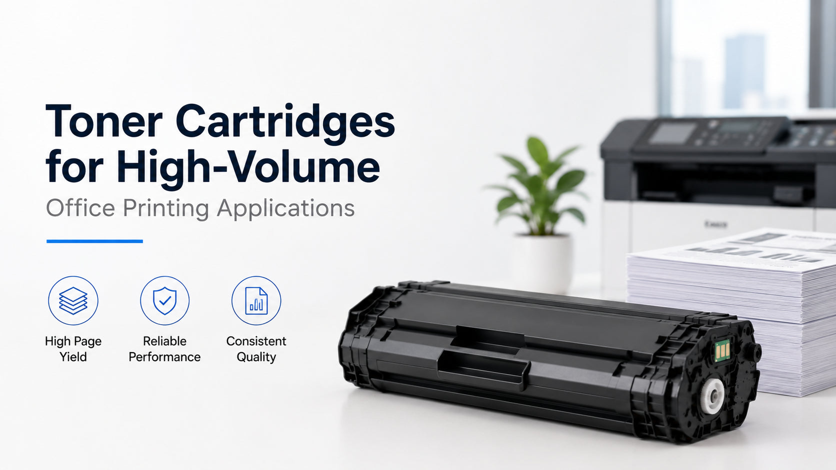 Toner Cartridges for High-Volume Office Printing Applications