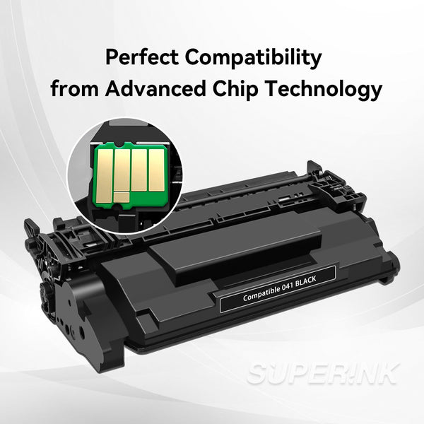 Compatible Canon 041 (0452C001) Black Toner Cartridge By Superink