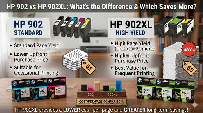 HP 902XL vs HP 902