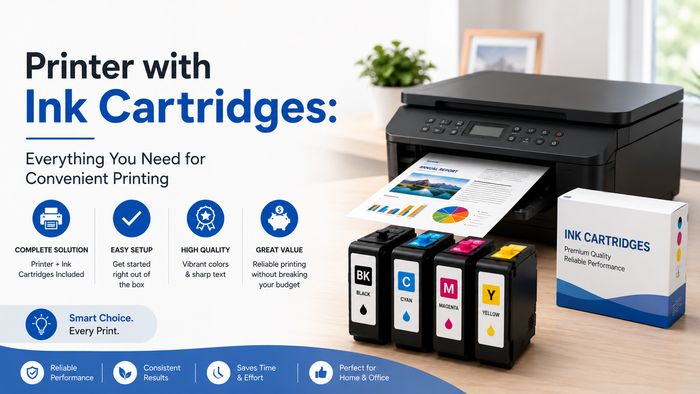 Printer with Ink Cartridge