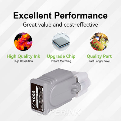 Compatible Canon PFI-1000 Photo Grey Ink Cartridge By Superink