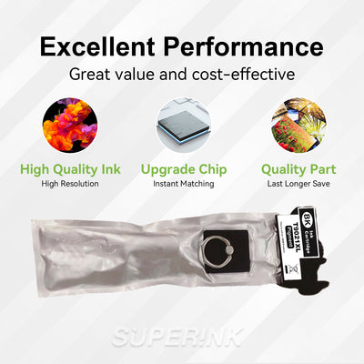 Compatible Epson T902XL120 Black Ink Cartridge High Yield By Superink