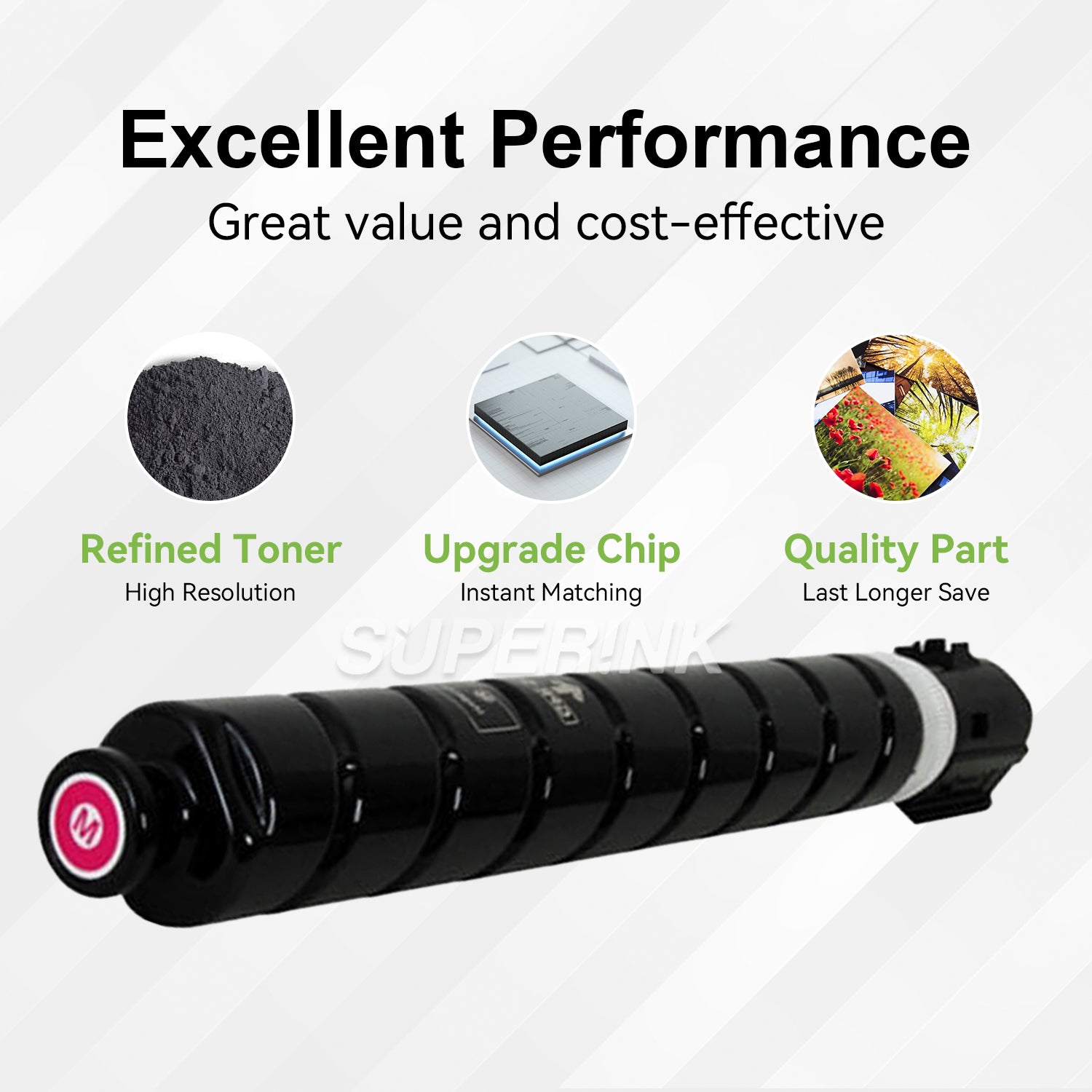 Compatible Canon GPR-55 0483C003AA Magenta Toner Cartridge