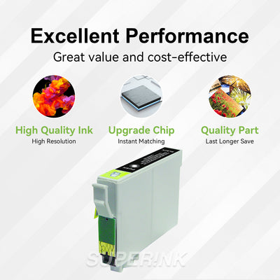 Compatible Epson T069120 Black Inkjet Cartridge By Superink