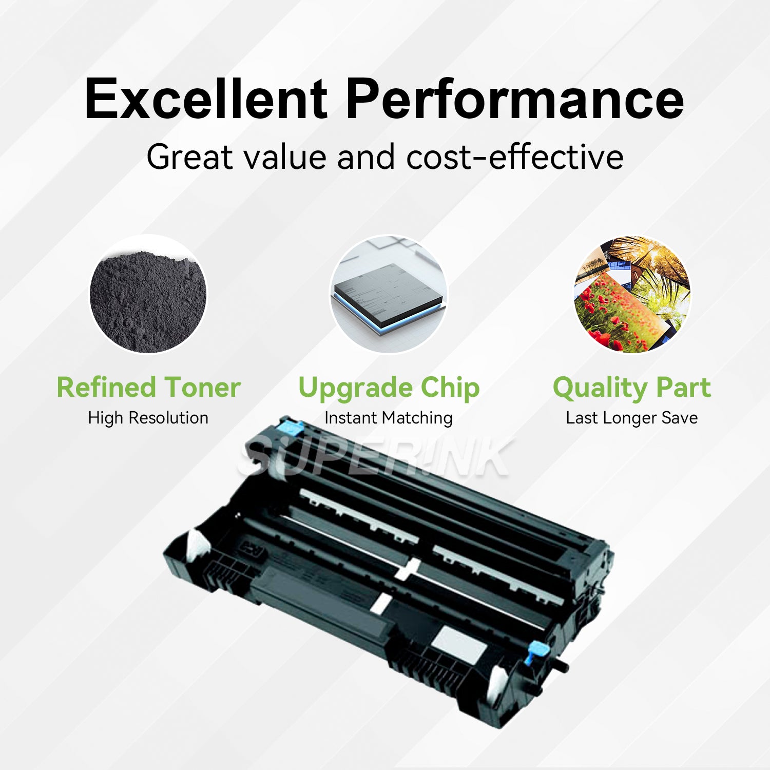 Compatible Brother Dr-400 Drum Unit by Superink