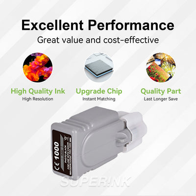 Compatible Canon PFI-1000 Photo Black Ink Cartridge By Superink