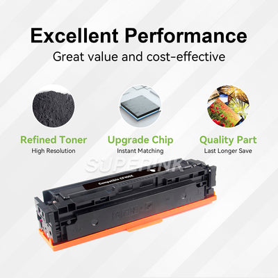 Compatible HP CF400X (201X) Toner Cartridge Black by Superink