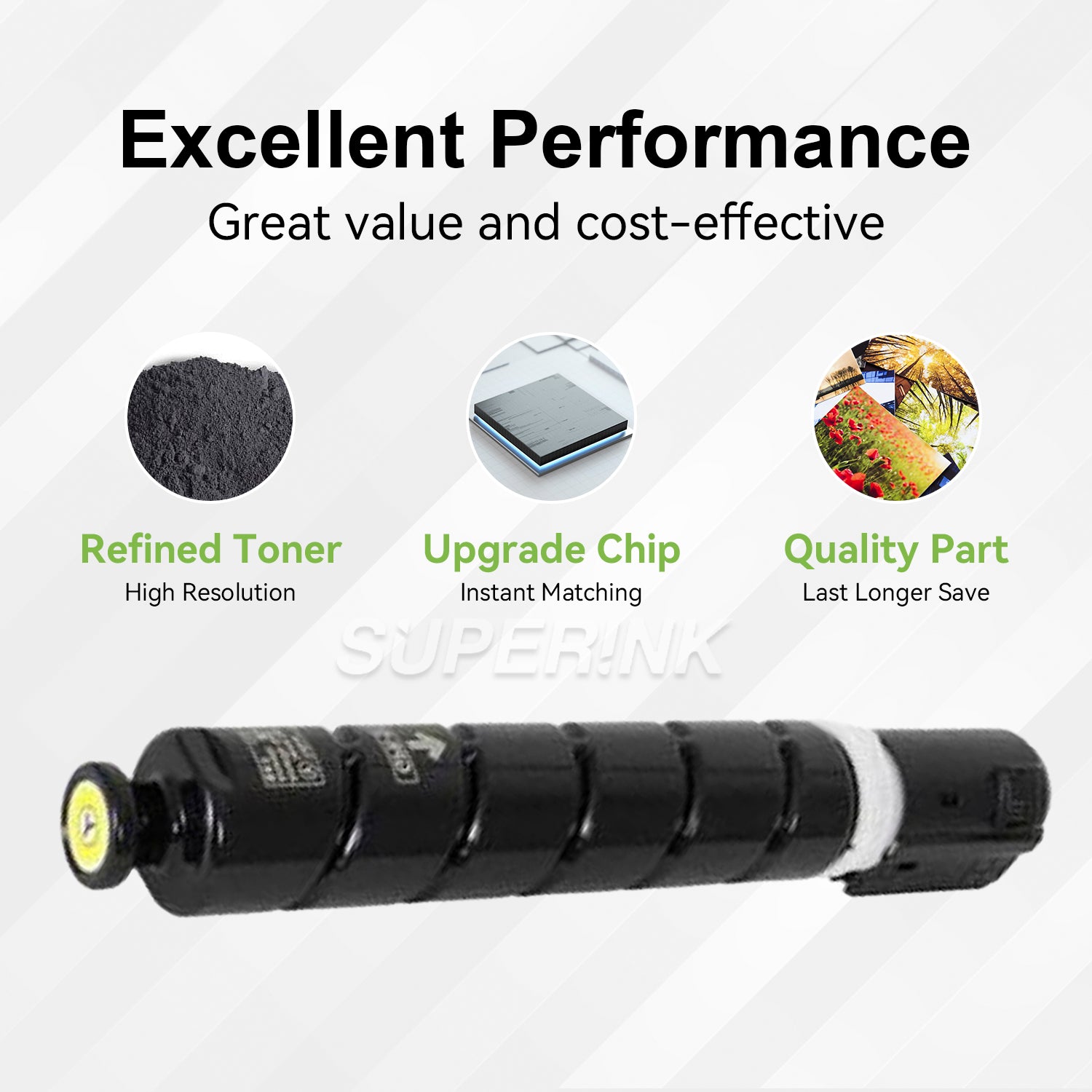 Compatible Canon GPR-51 8519B003AA Yellow Toner Cartridge By Superink