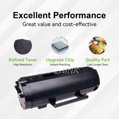 Compatible Lexmark 601X (60F1X00) Toner Cartridge Black By Superink