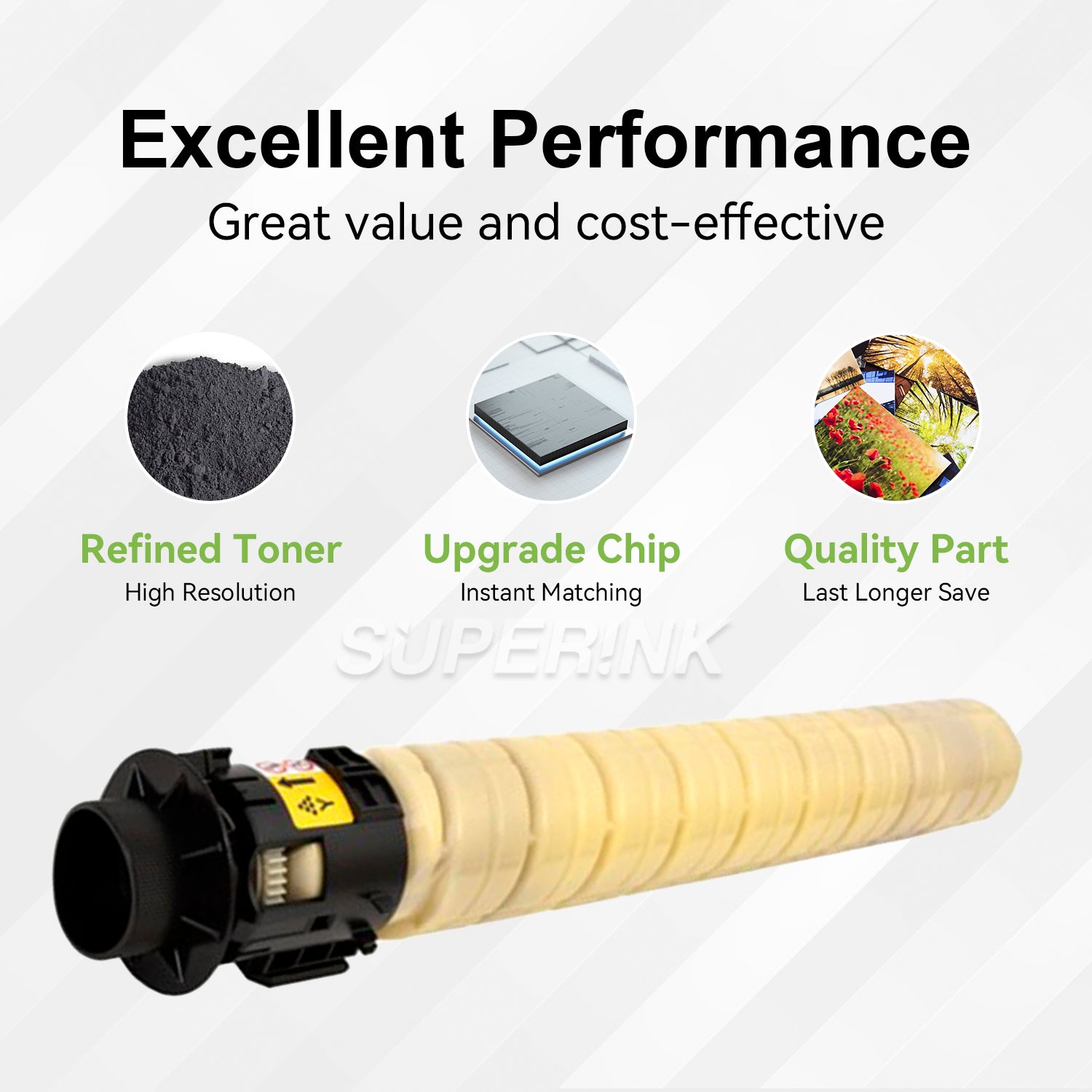 Compatible Ricoh 842280 Yellow Toner By Superink