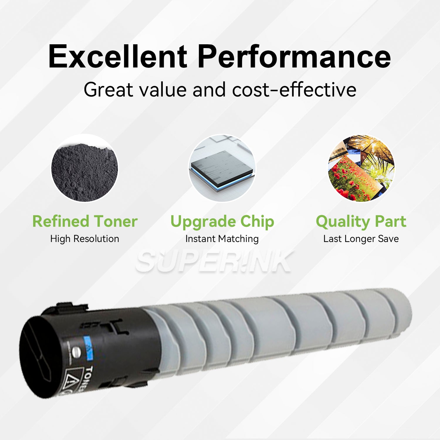 Compatible Konica Minolta TN516 AAJ7030 Black Cartridge by Superink