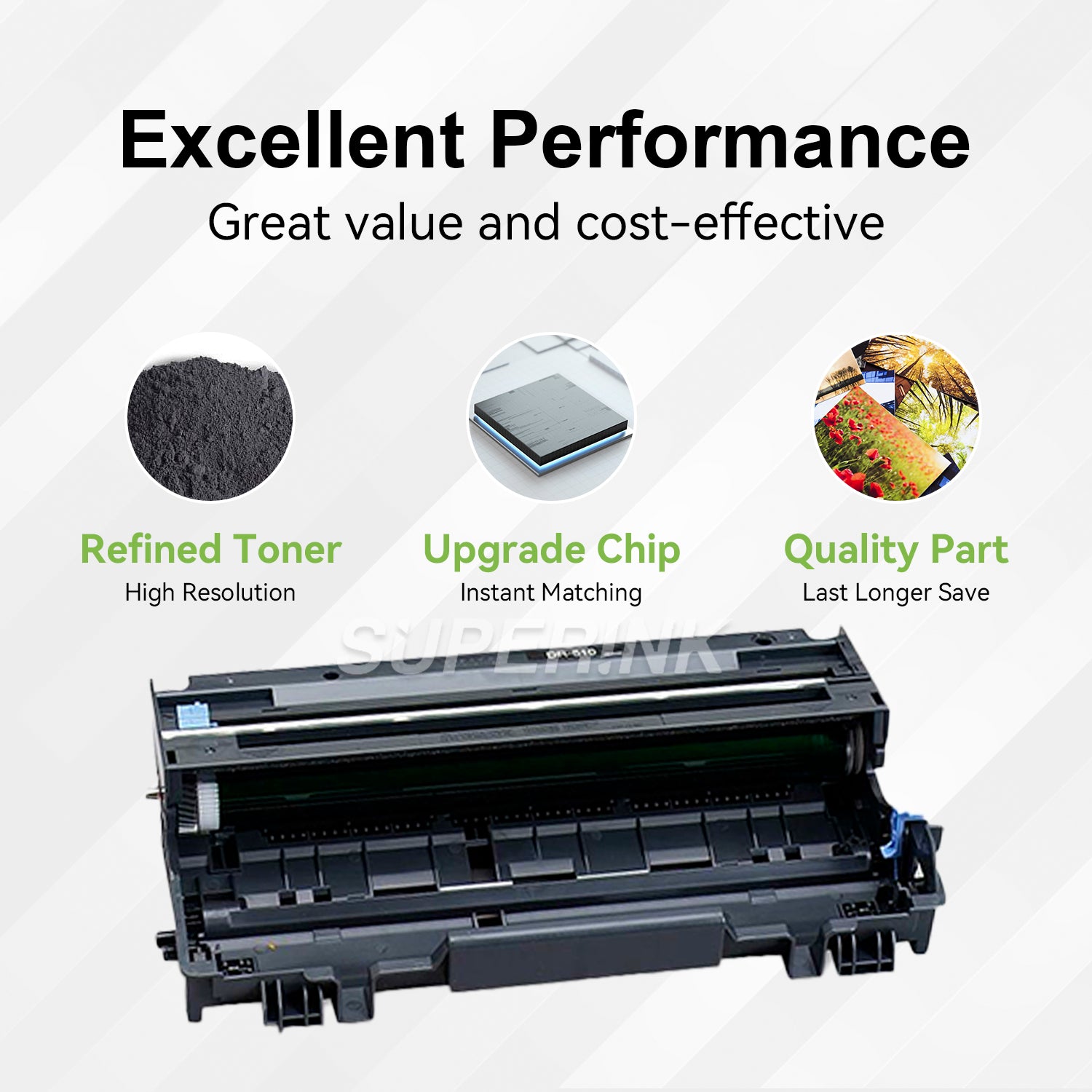 Compatible Brother Dr-510 Drum Unit by Superink