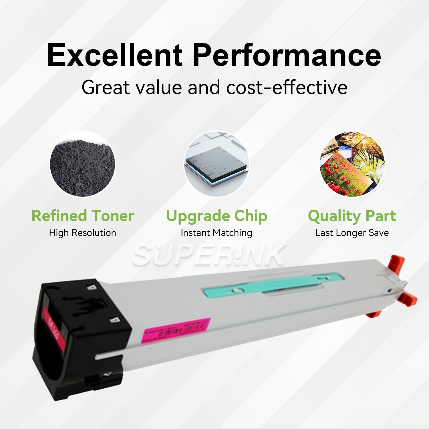 Compatible Samsung CLT-M806S Magenta Toner Cartridge By Superink