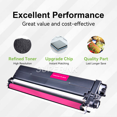 Cartouche de toner magenta TN439 de Brother compatible par Superink