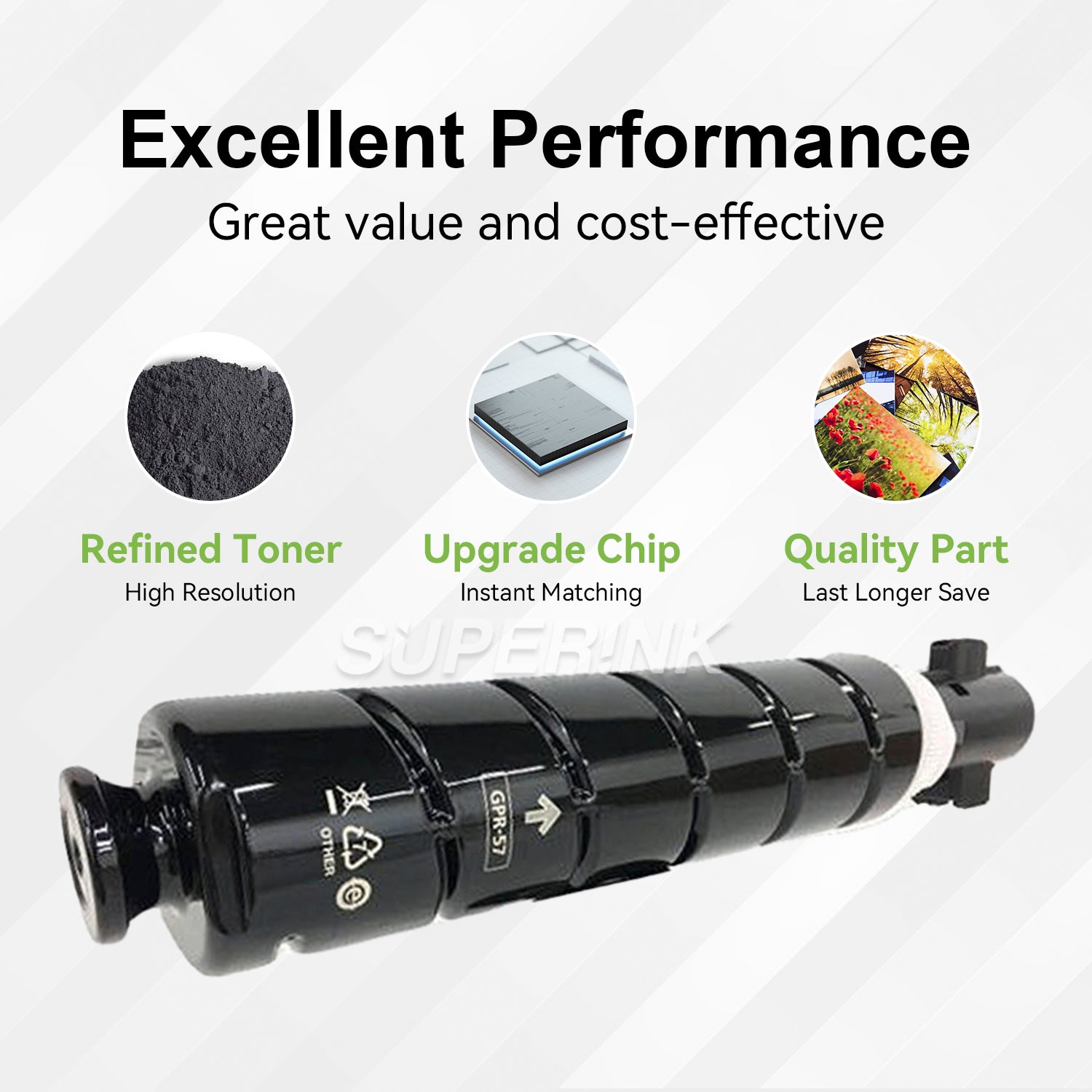 Compatible Canon GPR-57 (0473C003AA) Black Toner Cartridge