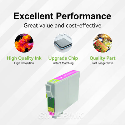 Compatible Epson T079620 Light Magenta Inkjet Cartridge By Superink