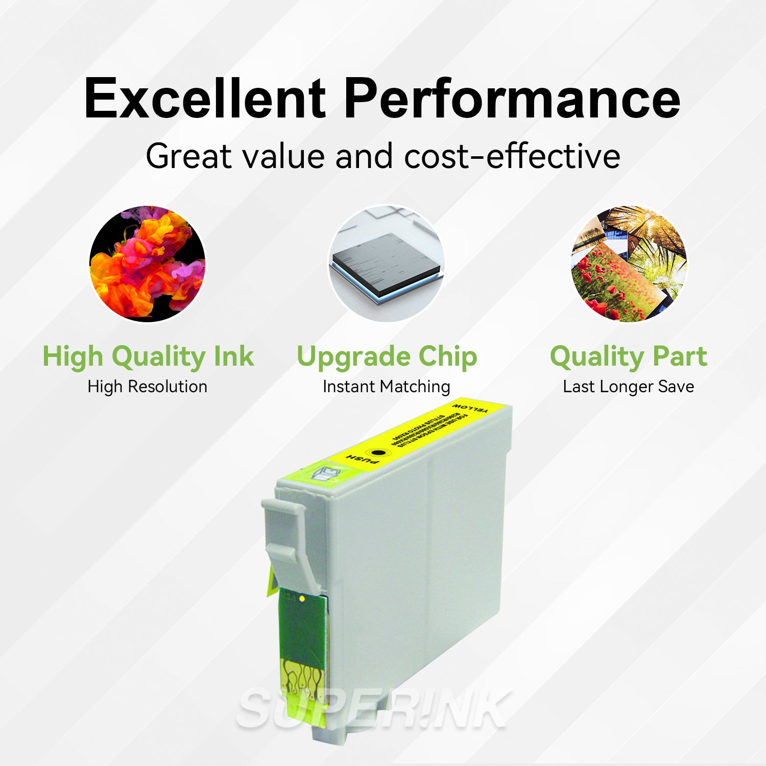 Compatible Epson T079420 Yellow Inkjet Cartridge By Superink