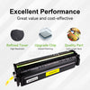 Cartouche de toner HP CF502X (HP 202X) compatible jaune par Superink