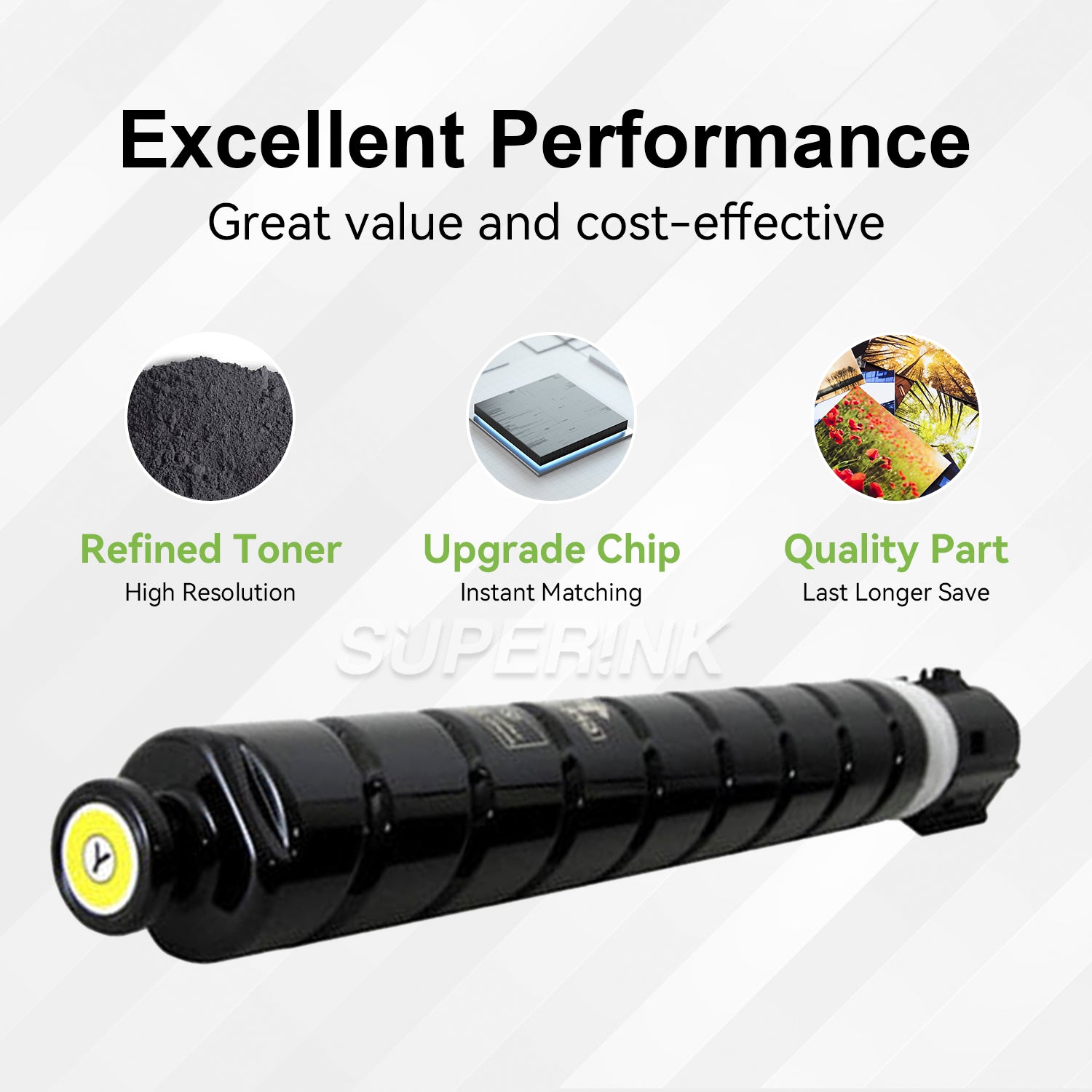 Compatible Canon GPR-55 0484C003AA Yellow Toner Cartridge