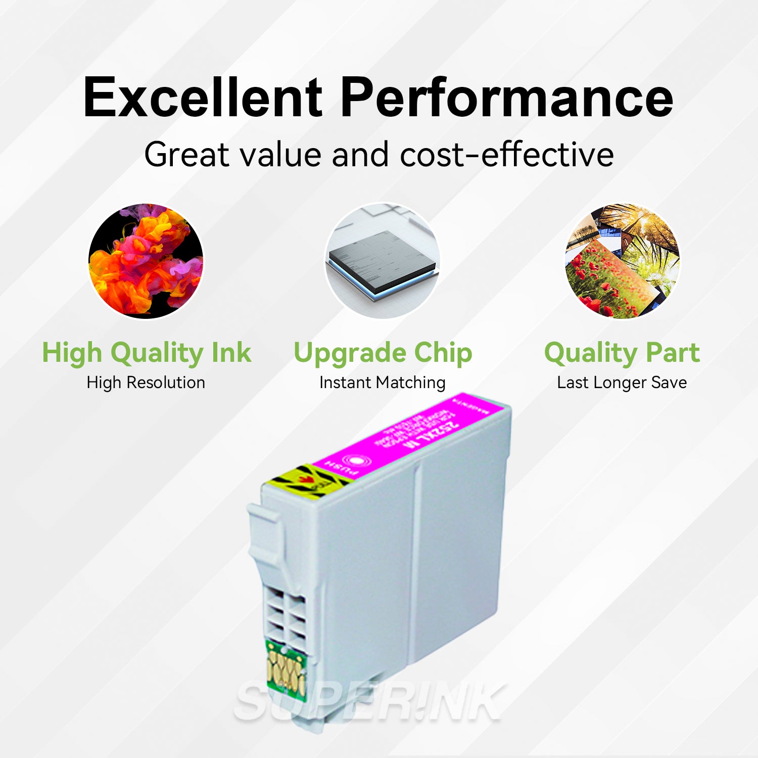 Compatible Epson T252XL Magenta Inkjet Cartridge