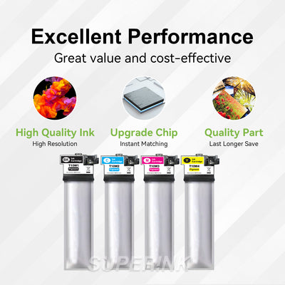Compatible Epson T10W Combo Ink Cartridge High Yield By Superink