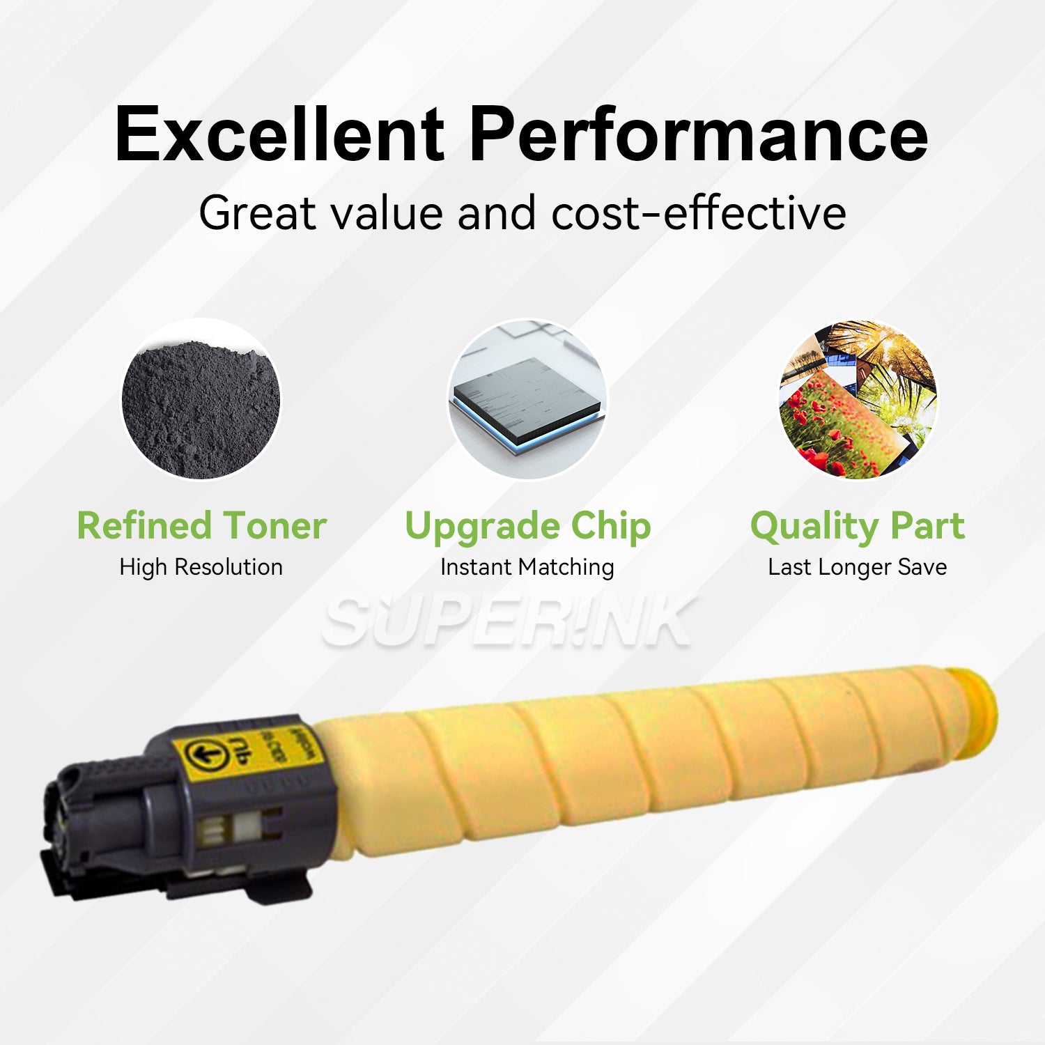 Compatible Ricoh 842094 Yellow Toner By Superink