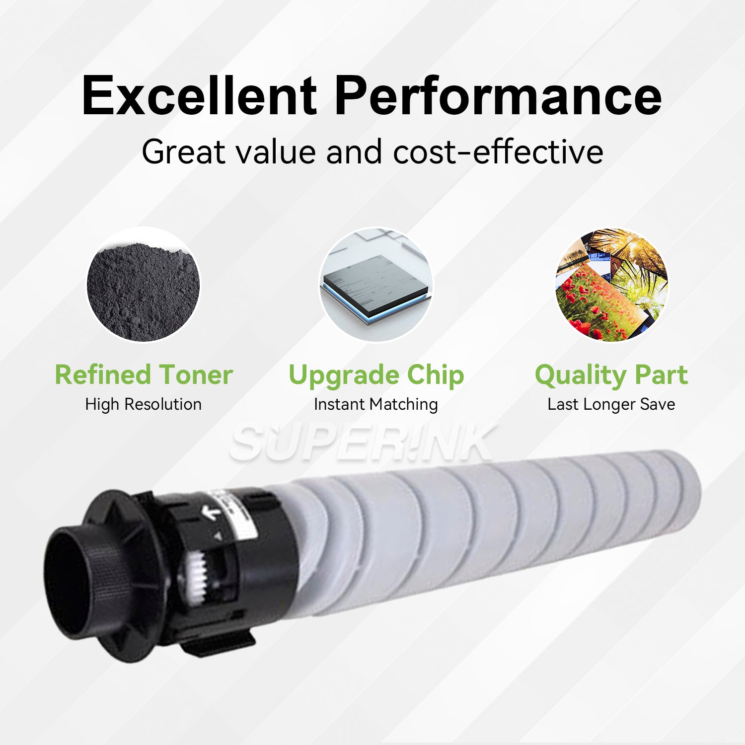 Compatible Ricoh 842251 Black Toner By Superink