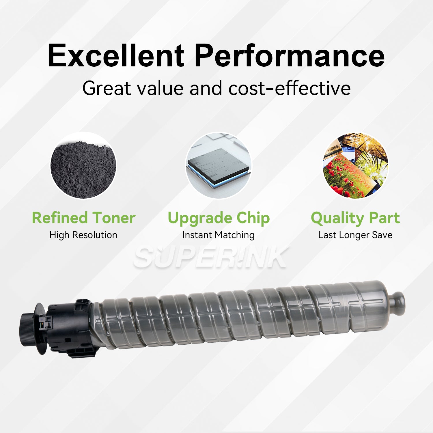 Compatible Ricoh 842307 Black Toner By Superink