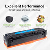 Compatible HP CF401A (201A) Toner Cartridge Cyan by Superink