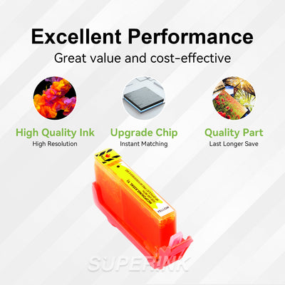 Compatible HP 935XL (HP C2P26AN) Ink Cartridge Yellow High Yield By Superink