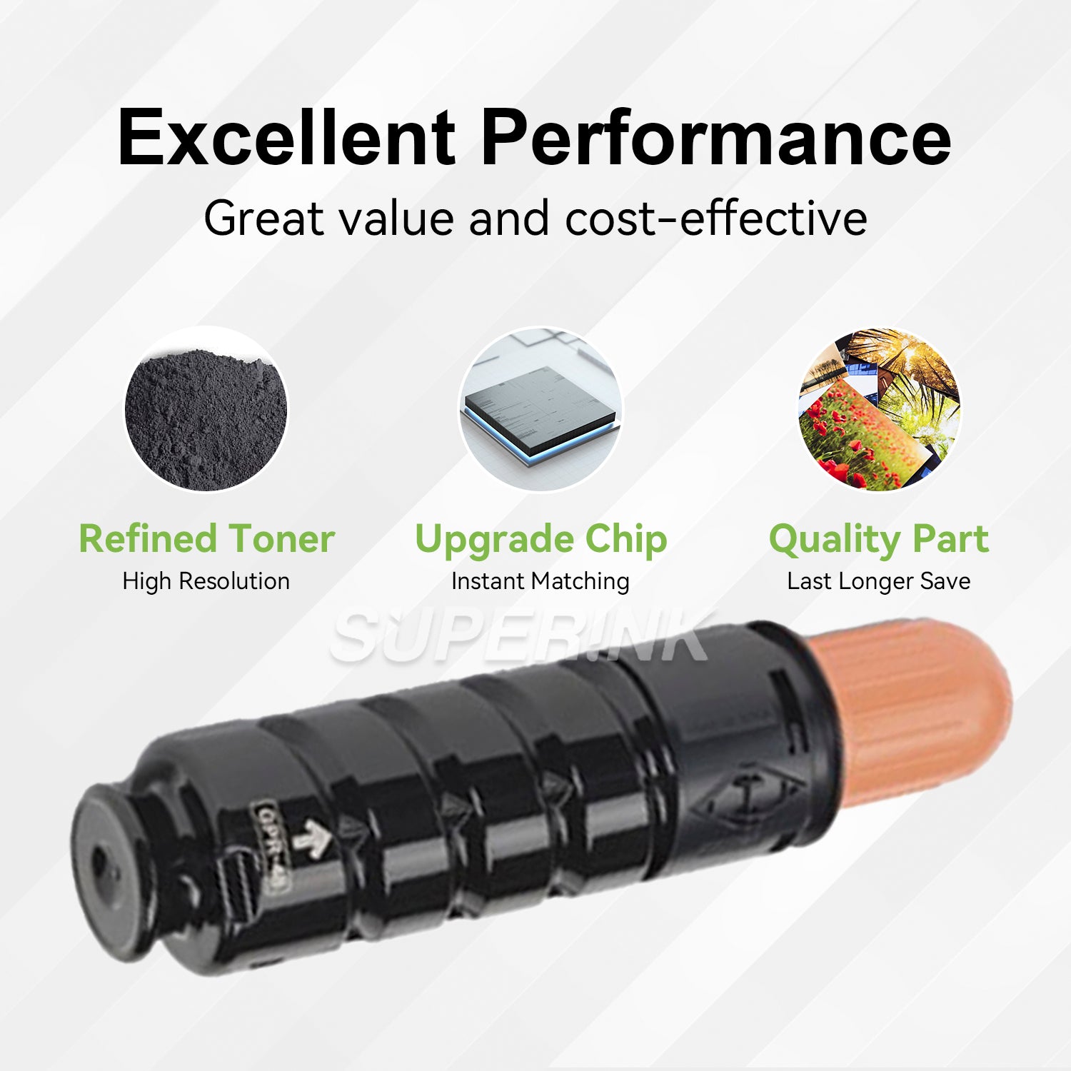 Compatible Canon GPR-48 (2788B003AA) Black Toner Cartridge