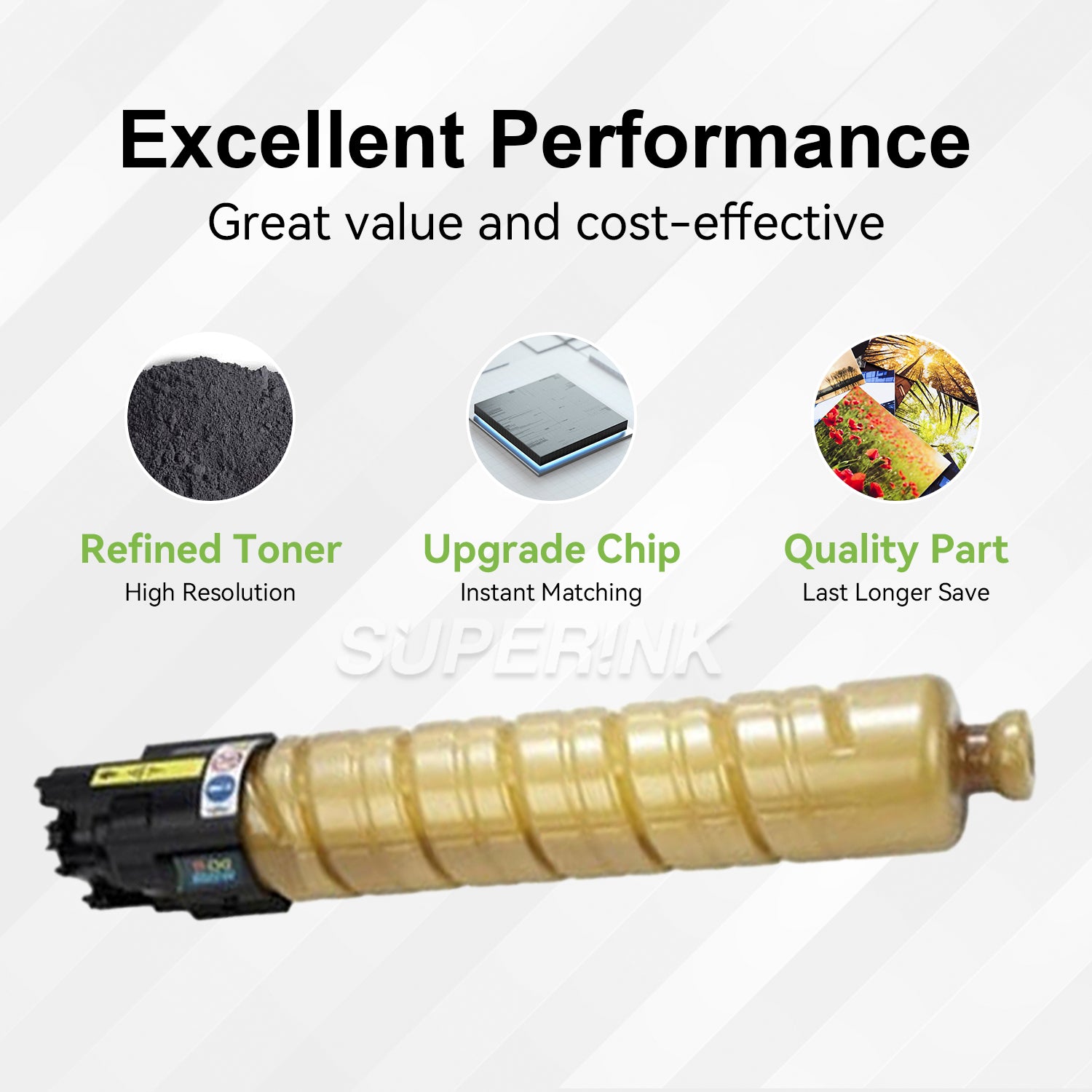 Compatible Ricoh 841919 Yellow Toner By Superink