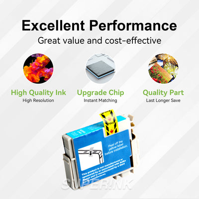 Compatible Epson T220XL / T220 Cyan Inkjet (T220XL220) By Superink