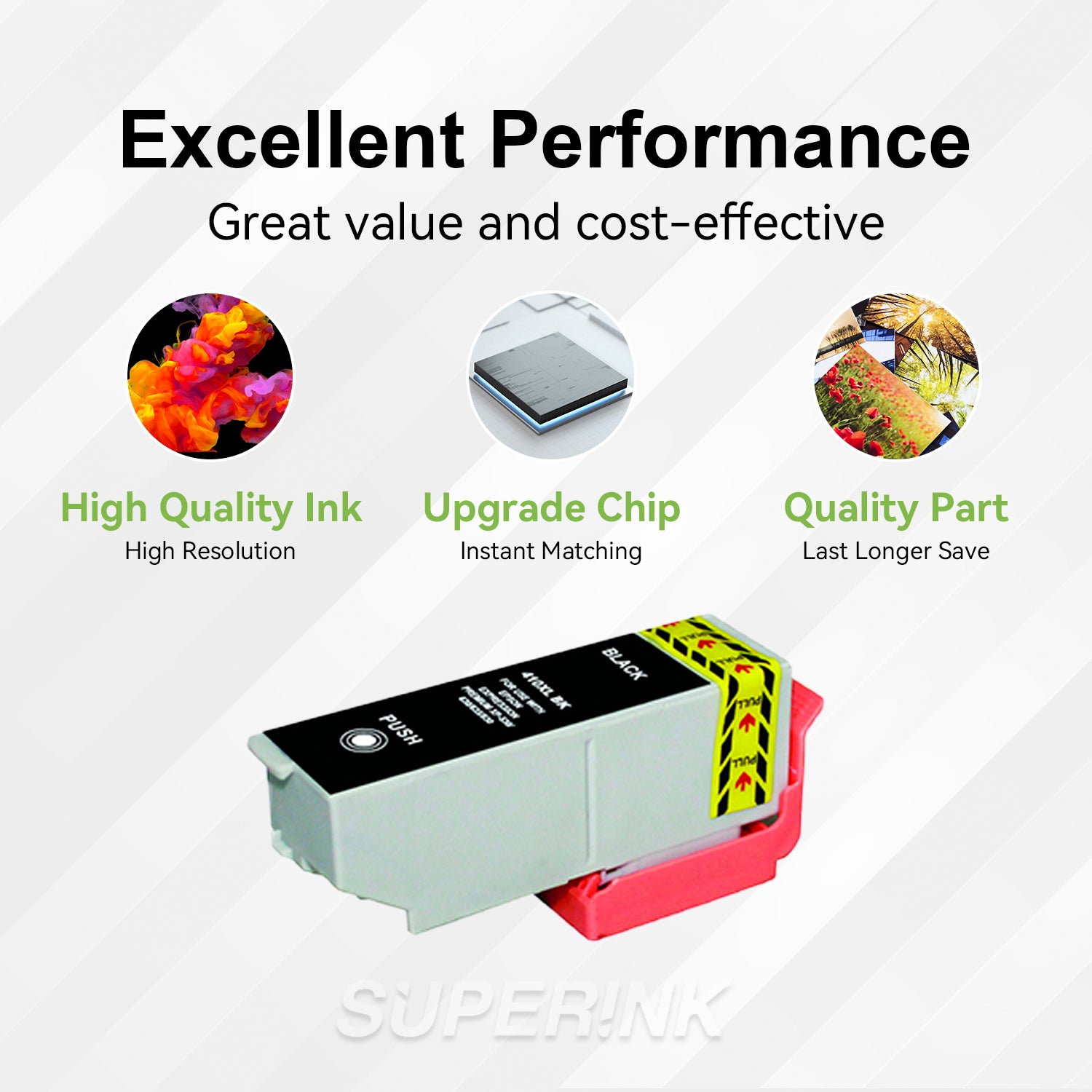 Compatible Epson T410XL020  Inkjet Cartridge Black