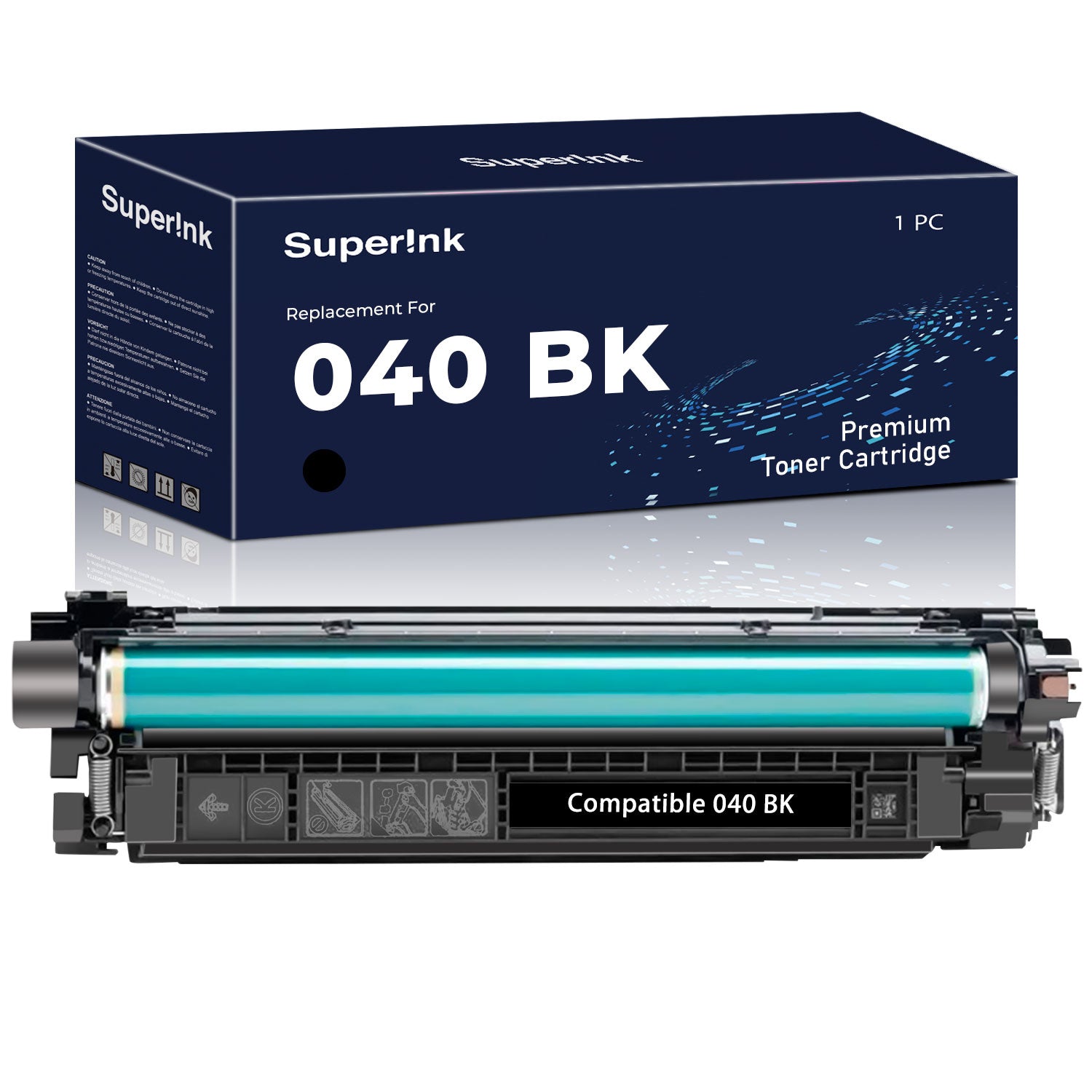 Compatible Canon 040 (0460C001) Black Toner Cartridge - Superink.ca