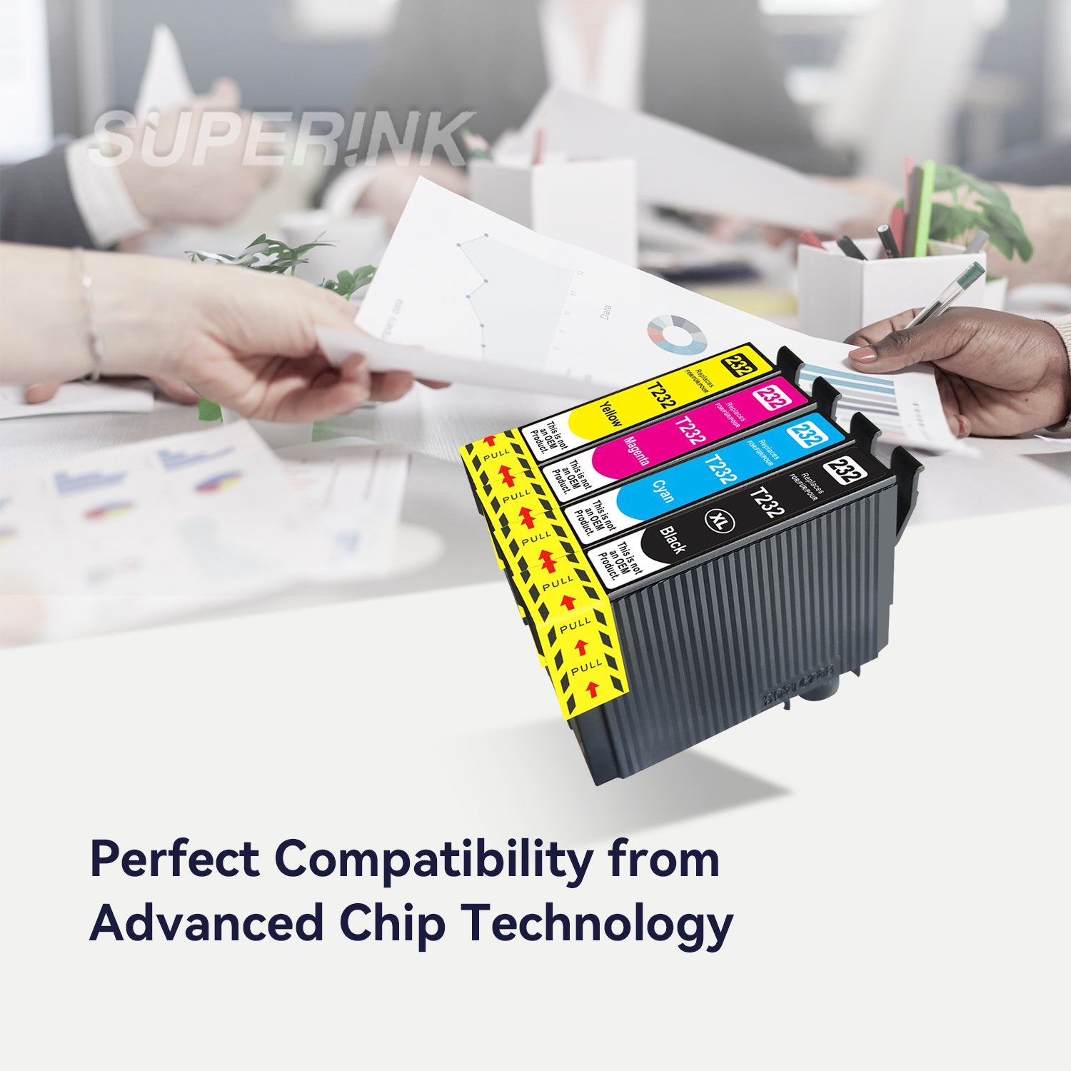 Compatible Epson T232XL T232 Combo Ink Cartridge