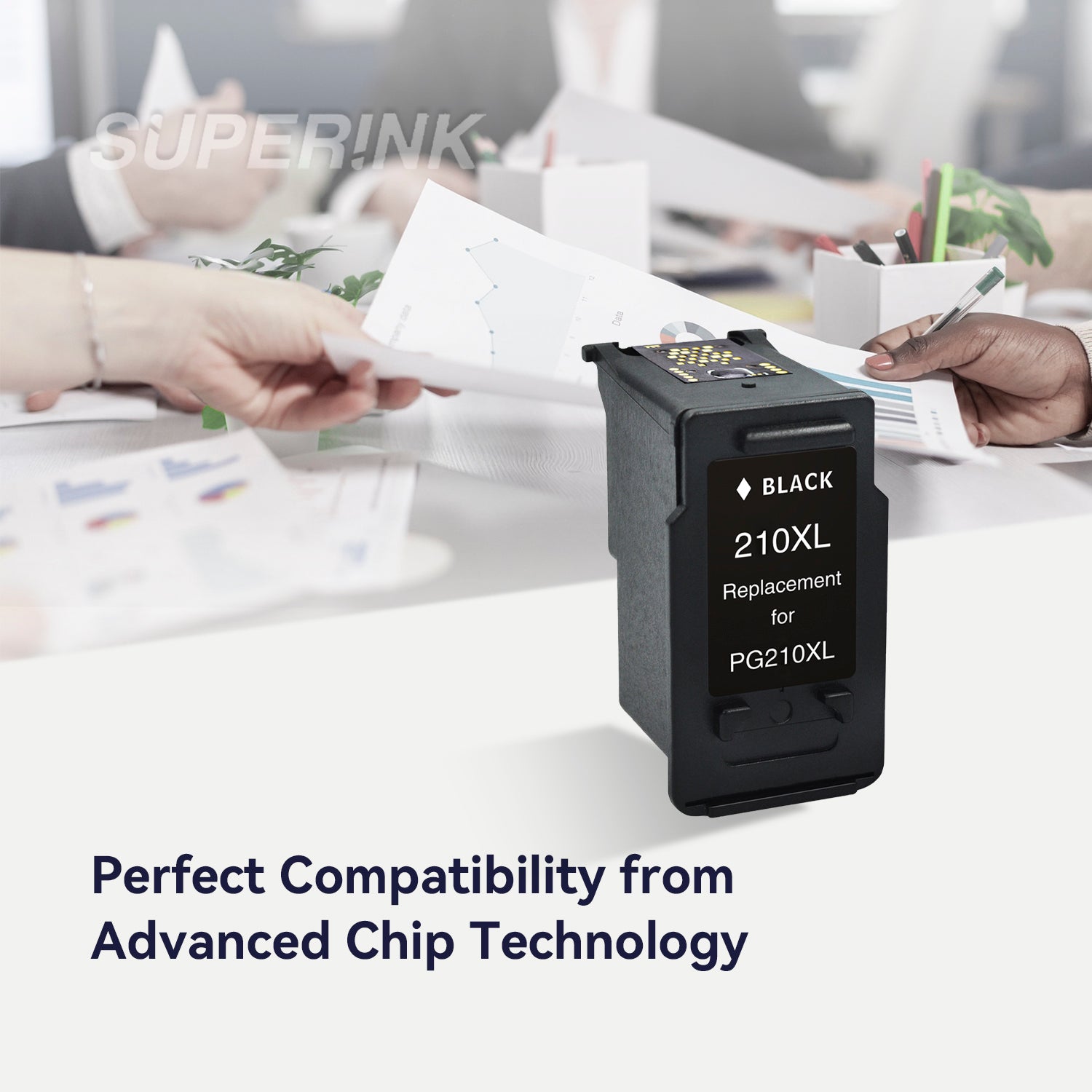 Compatible Canon PG-210XL Black Inkjet Cartridge By Superink