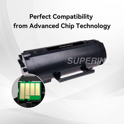 Compatible Lexmark 601X (60F1X00) Toner Cartridge Black By Superink