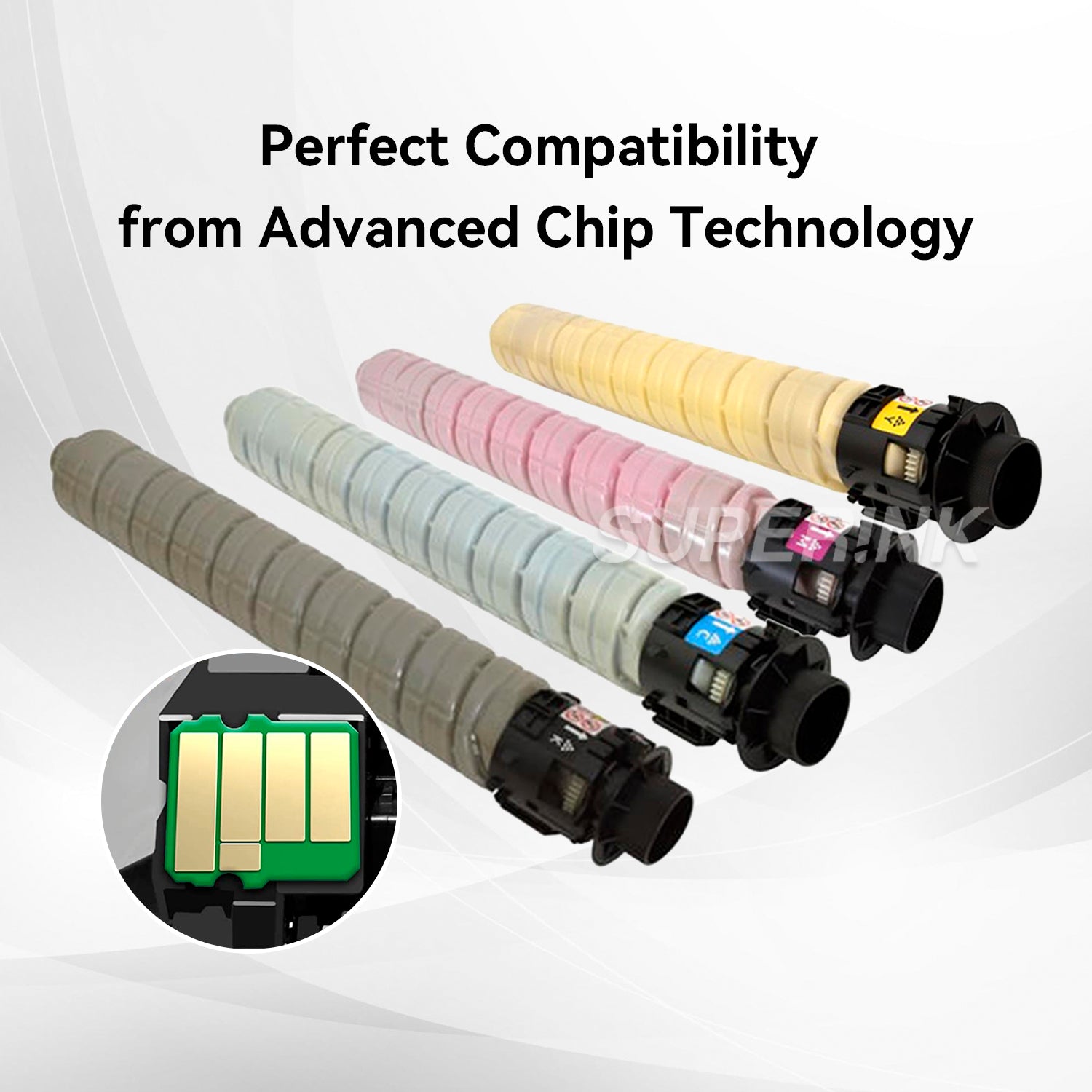 Compatible Ricoh 842279 842282 842281 842280 Combo Toner By Superink