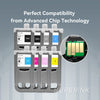 Compatible Canon PFI-1700 8PCS Combo Ink Cartridge By Superink