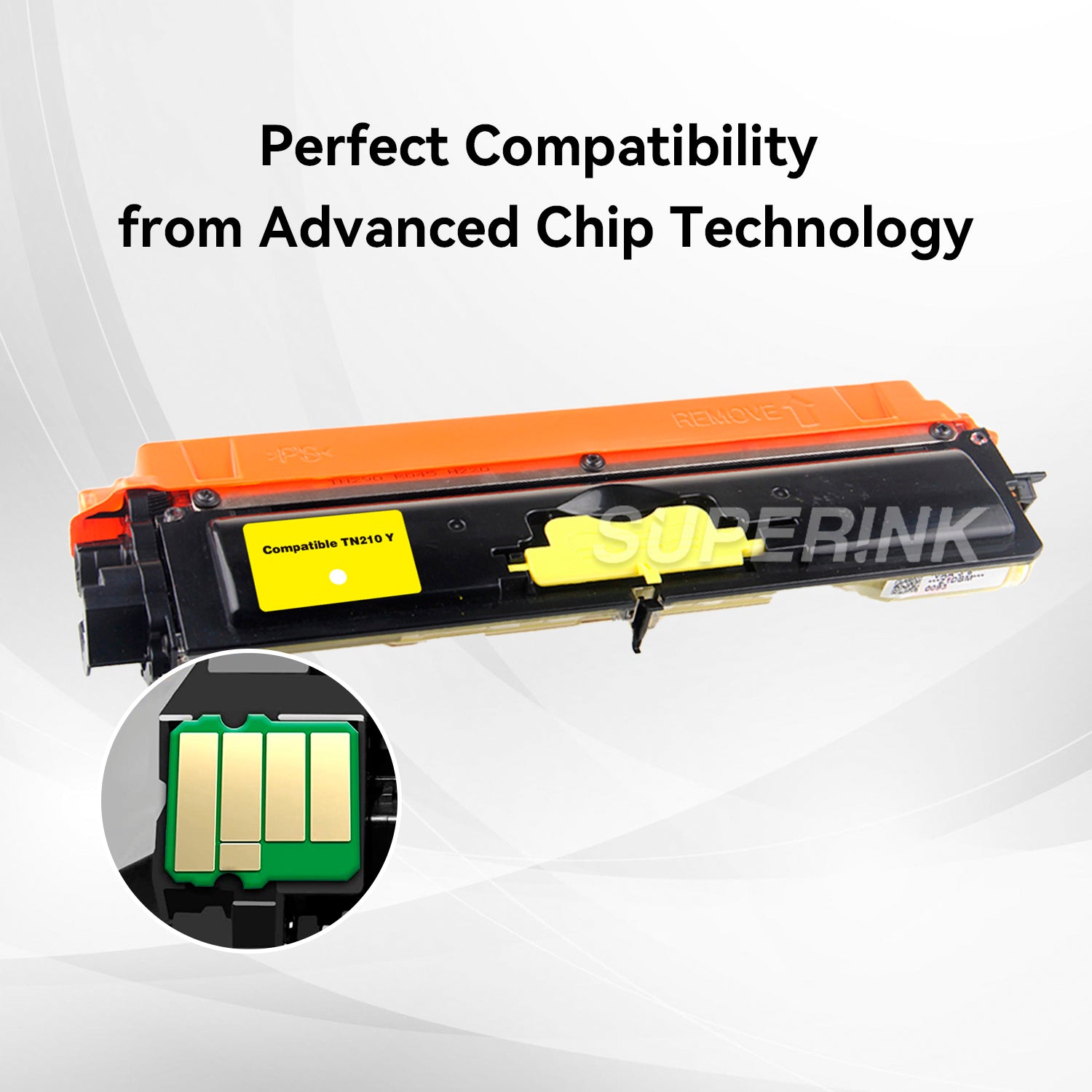Compatible Brother TN210 Yellow Toner Cartridge