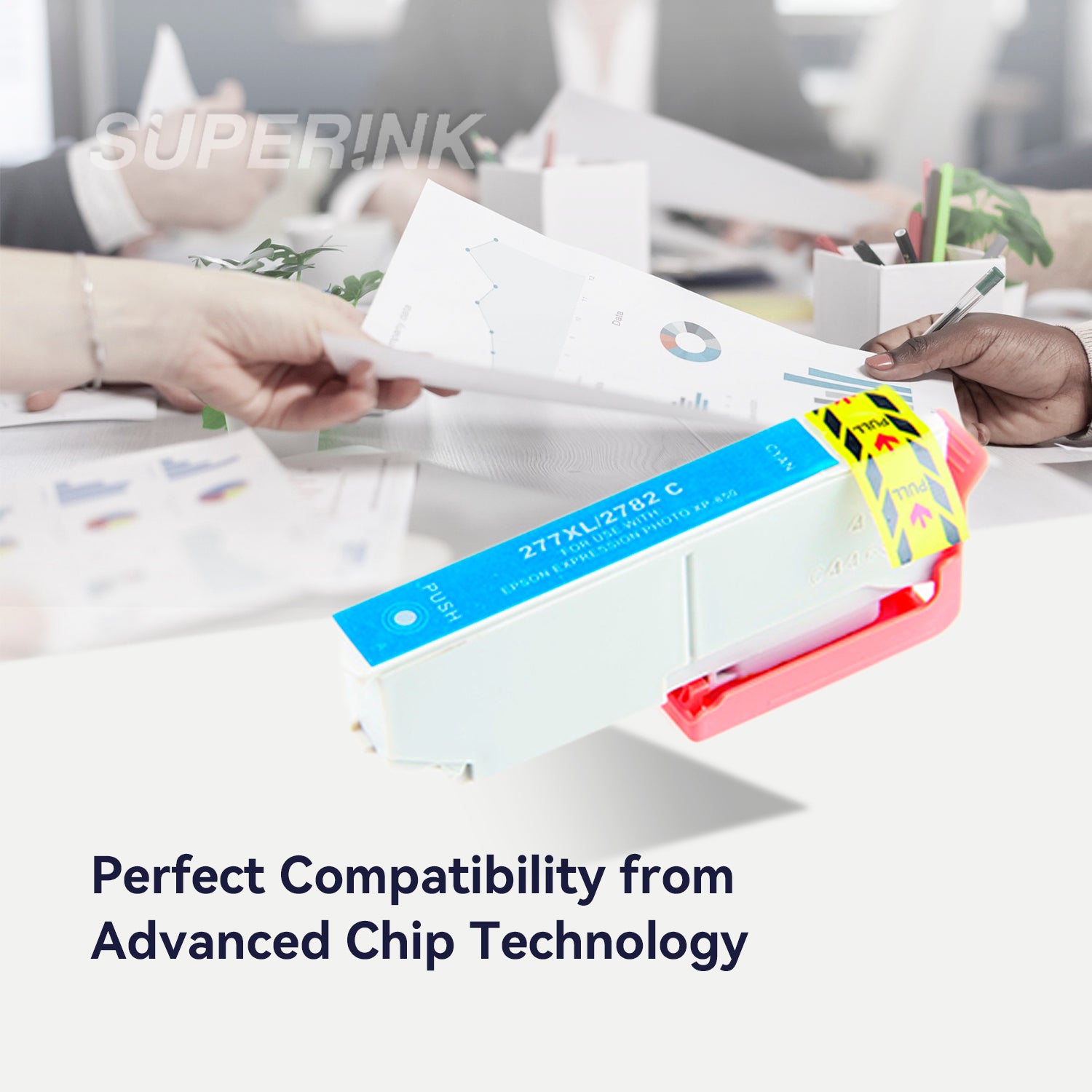 Compatible Epson T277XL220 Ink Cartridge Cyan By Superink