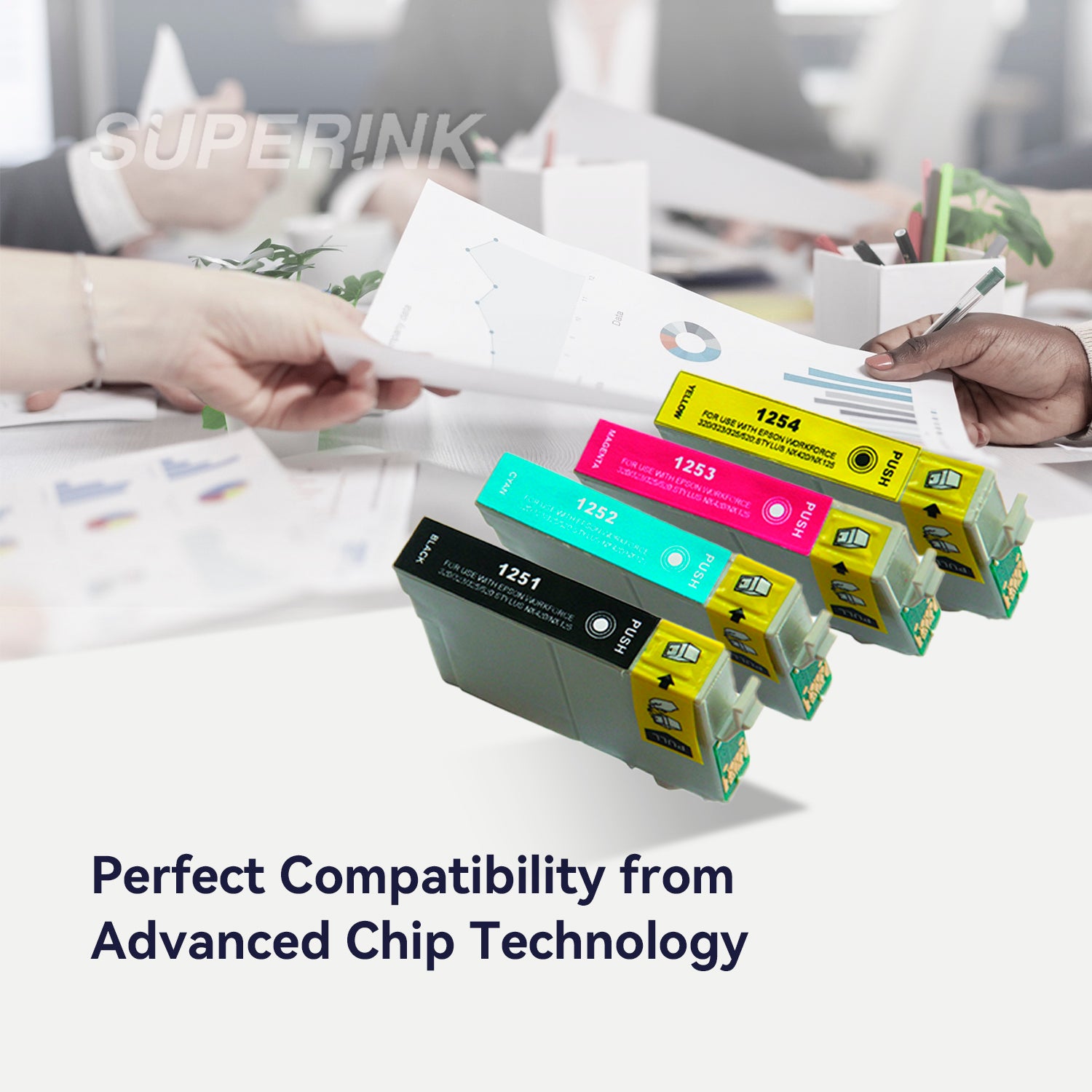 Compatible Epson T125 Ink Cartridge Combo By Superink