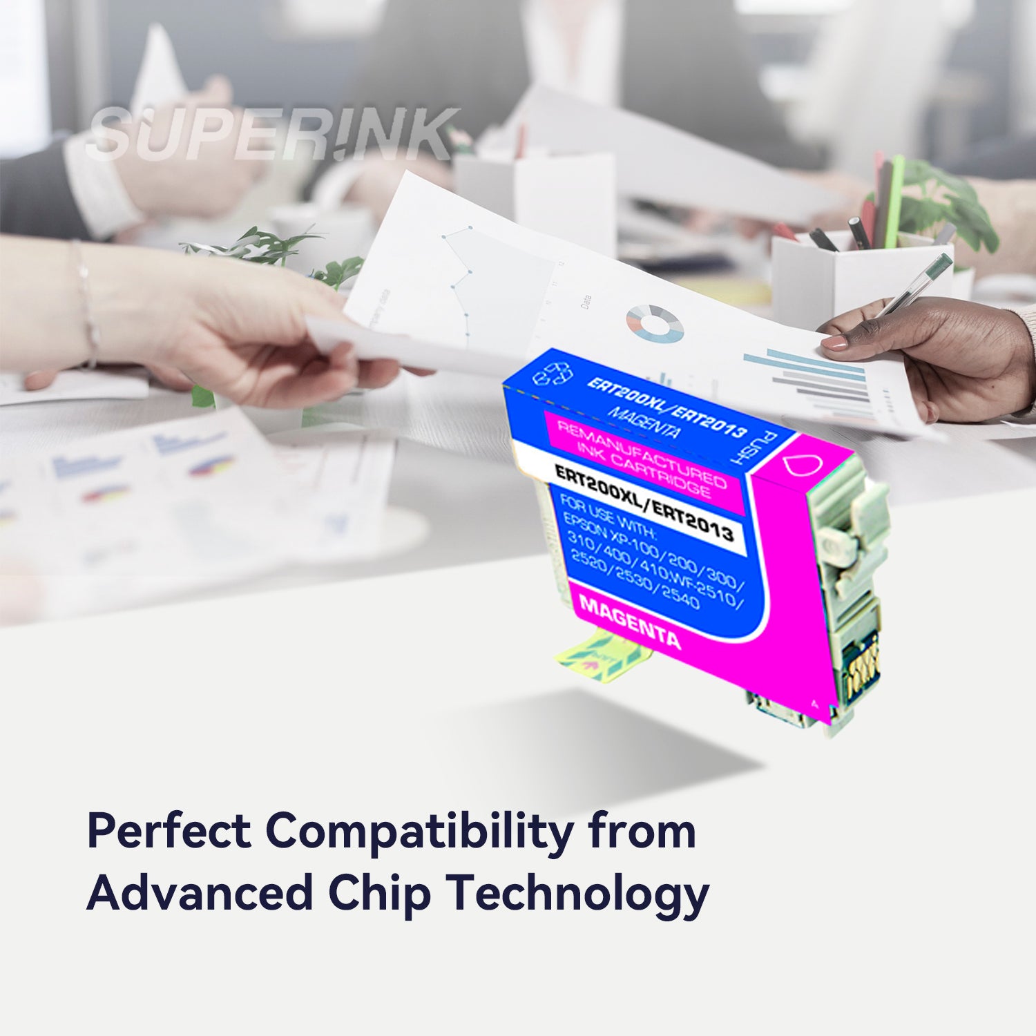 Compatible Epson T200XL Magenta Ink Cartridge (T200XL320) By Superink