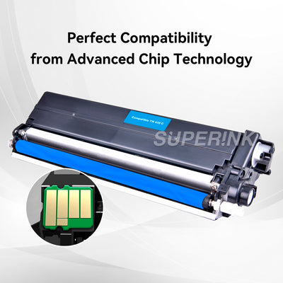 Compatible Brother TN439 Cyan Toner Cartridge By Superink