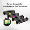 Compatible HP CF500X CF501X CF502X CF503X Cartridge Combo By Superink