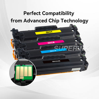 Compatible HP 305A Toner Cartridge Combo By Superink
