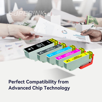 Compatible Epson T410XL Ink Cartridge 5pcs Combo By Superink