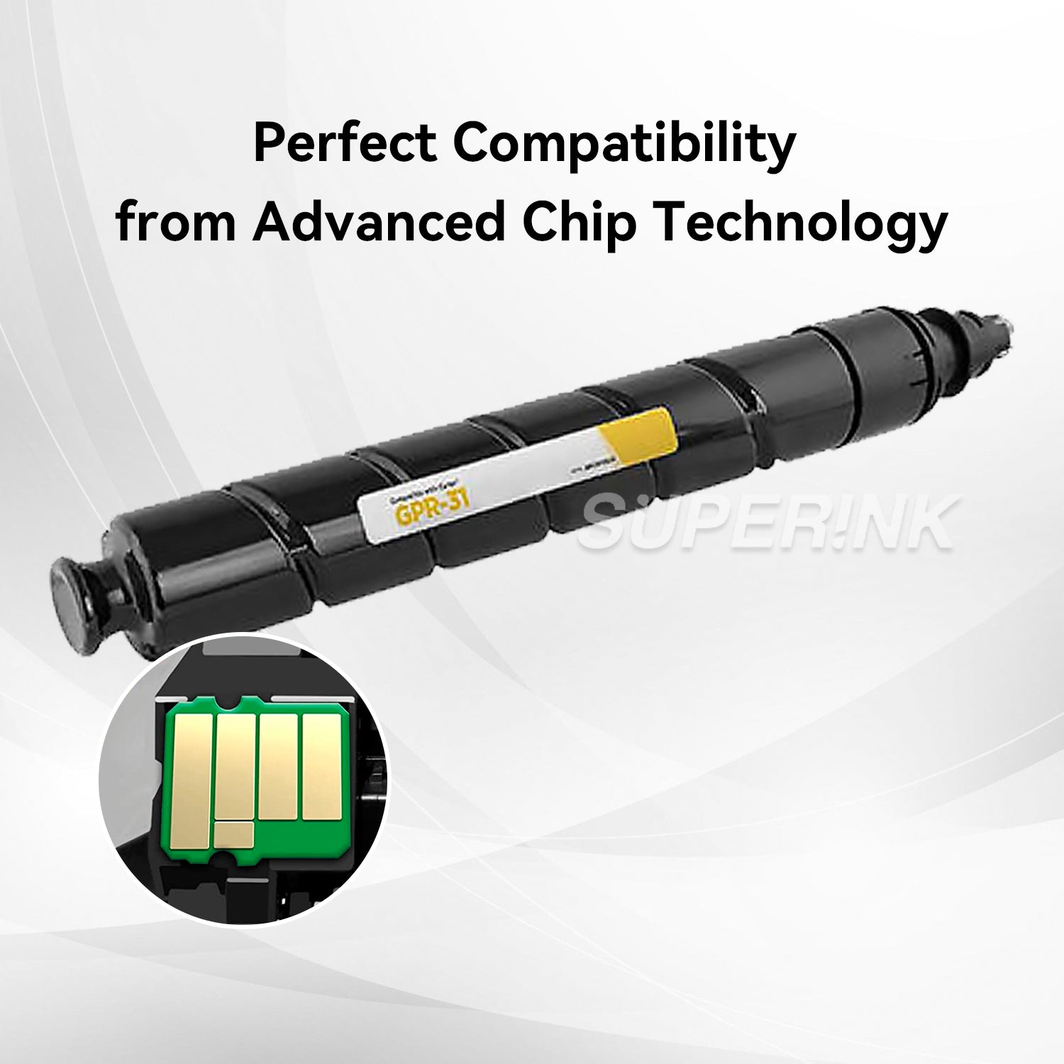 Compatible Canon GPR-31 2802B003AA Yellow Toner Cartridge By Superink