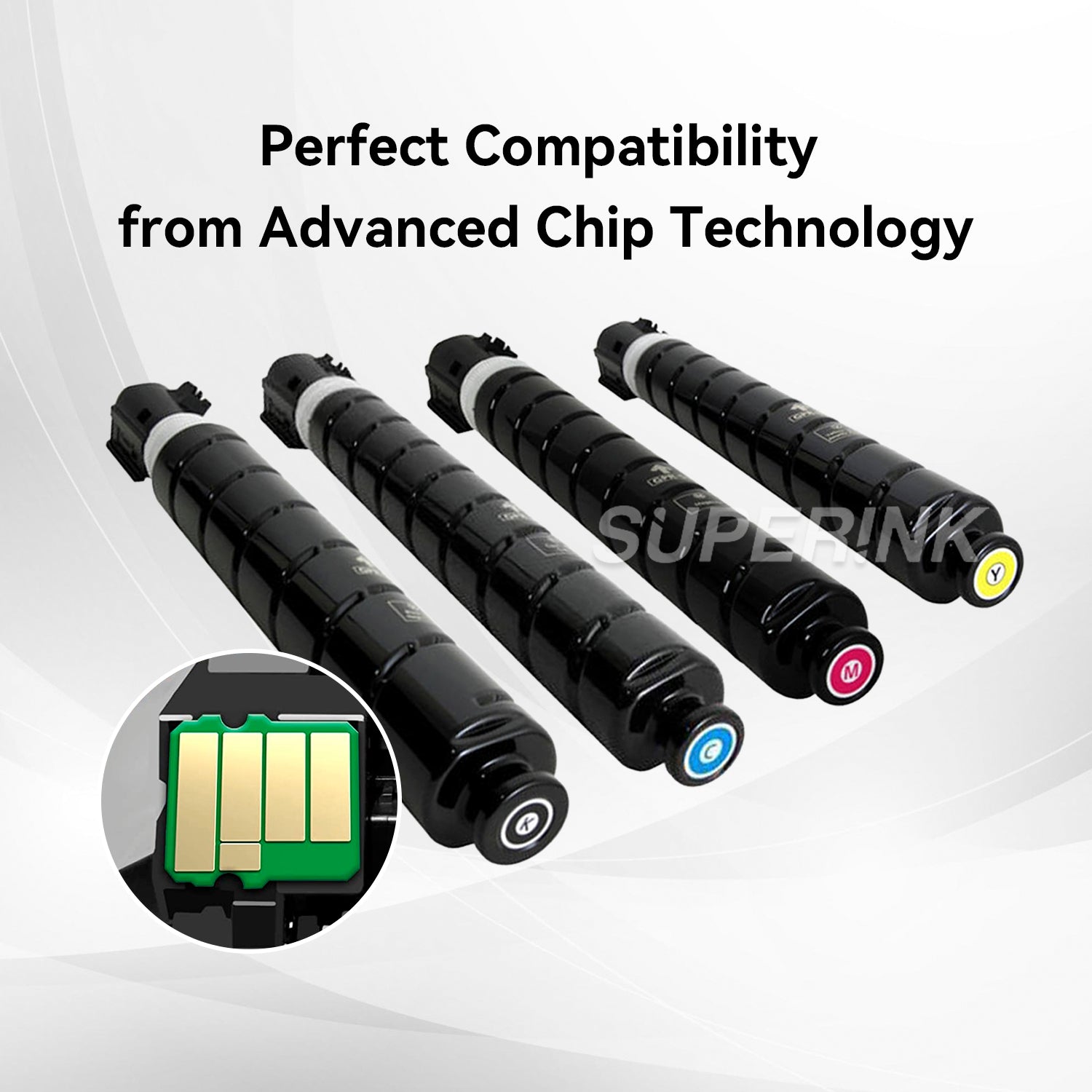 Compatible Canon GPR-55 Toner Cartridge Combo BK/C/M/Y